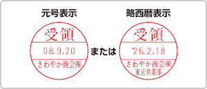 元号表示と略西暦